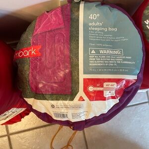 Embark sleeping bag.